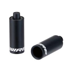 Колпачок на рубашку JAGWIRE BOT260 - пер. Hooded - 4mm Black - alloy (30шт.)
