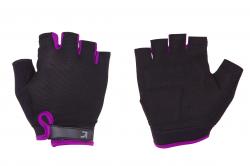 Рукавички Green Cycle Frida 2 Feminine без пальців S чорно-фіолетові