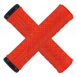 Грипсы Lizard Skins CHARGER EVO 136мм, с одним замком, Fire Red