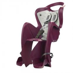 Сидение задн. Bellelli Mr Fox Lux Standart B-fix темно-красное с серой подкладкой