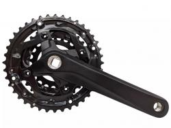 Комплект шатунів PROWHEEL SUOLO-901 (9S) 170mm, 22/30/40T black