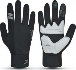 Рукавички Green Cycle Windy із закритими пальцями, міжсезонні, XL, чорний