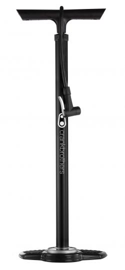 Насос для пола Crankbrothers SAPPHIRE, с манометром, presta/schrader, 160 psi/11 bar, черный