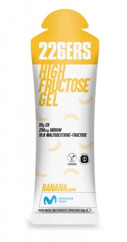 Гель енергетичний на фруктозі 226ERS 55гр вуглеводів банан