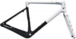 Рама 28 Pride Jet Rocx M 2024 біло-чорна + вилка