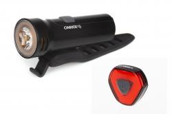 Комплект світла ONRIDE Edge (320 lm, 1800 mAh, Type-C) + ONRIDE Incite (22 lm, 260 mAh)
