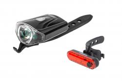 Комплект світла ONRIDE Xeo USB (50 lm, 550 mAh, Micro-USB) + ONRIDE Stripe (10 lm, 90 mAh, Type-C)