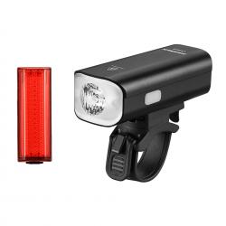 Комплект світла Ravemen LS-CT02 : LR500S + TR20 (500 + 20 lm, 2200 + 200 mAh)