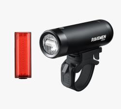 Комплект світла Ravemen LS10 : CR600 + TR20 (600 + 20 lm, 1600 + 200 mAh)