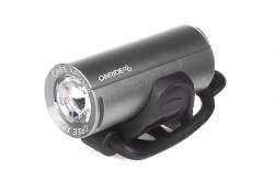 Велосипедна фара ONRIDE Cub сріблястий (200 lm, 700 mAh, Type-C), алюмінієва