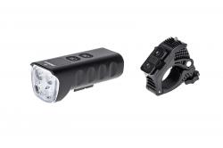 Велосипедна фара ONRIDE Lustron (1600 lm, 6400 mAh, Type-C), Power Bank, інд. заряду, алюмінієва