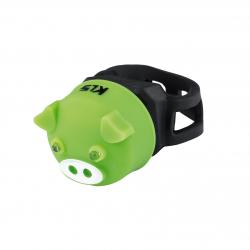 Мигалка дитяча задня KLS Piggy зелена