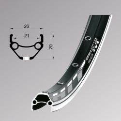 Обід Remerx HIT 21 RX 4521, 28'', 622x21, 32 отв., AV, чорний анодований, V-Br, CNC