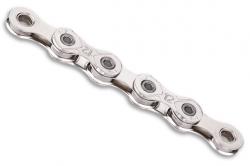 Цепь KMC X12 Silver 12 скоростей 126 звеньев серебряный + замок