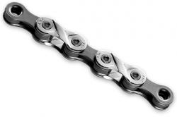 Цепь KMC X8 Silver/Grey 8 скоростей 114 звеньев серебряный/серый + замок