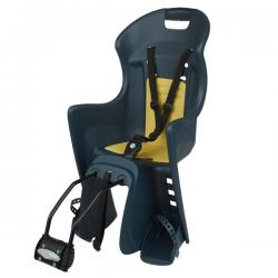 Дитяче велокрісло заднє Dieffe Bikey Cool FM, на підсідельну трубу, 22 кг, синій / жовтий