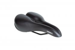 Сідло ONRIDE Hush, гелеві вставки, рамки cталь, чорне, 268 х 174 мм