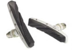 Тормозные колодки Alligator VB-691 72 мм для V-Brake, картриджные, серебристые.