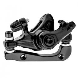 Гальмо дискове механічне TW з заднім адаптером 160мм чорне