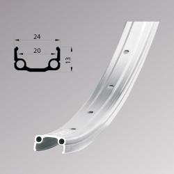 обод Remerx RMX 20, 26', 559x20, 36 отв., AV, одностенный, серый, V-Br