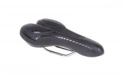 Сідло TW SD-919B з отвором та гелевими вставками 280х155 мм чорне