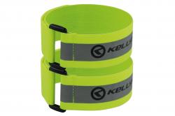 Світловідбиваюча смужка KLS Twilight застібка велкро довжина 50 см, 2 шт