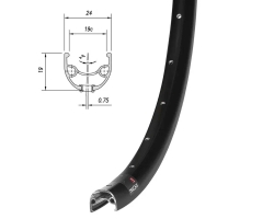 Обід Mach1 ER-20 29; 32 отв. чорний, AV, 430г