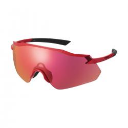 Очки SHIMANO EQUINOX4 Road, матовые металлики красные