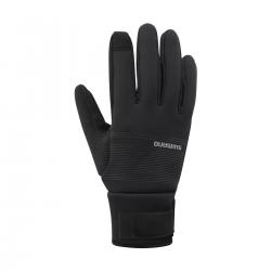 Рукавички Shimano WINDBREAK THERMAL, чорний, розм. L