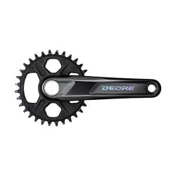 Шатуни Shimano FC-M6100-1 DEORE, інтегрована вісь, 170мм 32T 12-шв. CL-52мм без каретки
