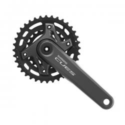 Шатуны Shimano FC-U6000-2, CUES, встроенная ось, 175мм, 36X22з, 9-11-шв.