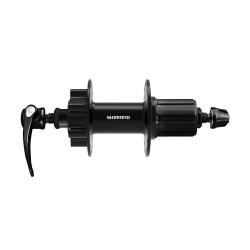 Втулка задняя Shimano, FH-QB400-HM, CUES, QR, OLD: 135мм, 6-гв., 9x135 QR, насыпной, 135 мм, 6 болтов, эксцентрик, 36H