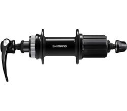 Втулка задняя Shimano, FH-QC400-HM, CUES, QR, OLD: 135мм, 6-гв., 9x135 QR, насыпной, 135 мм, 6 болтов, эксцентрик, 32H