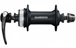 Втулка передняя Shimano, HB-M4050 CENTER LOCK черный, насыпной, Центрлок, 36H