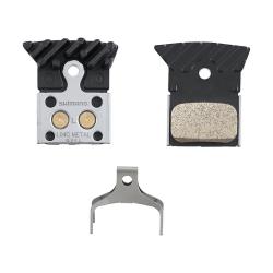 Тормозные колодки L04C + радиатор XTR/XT/SLX/ALFINE/SHIMANO, металл