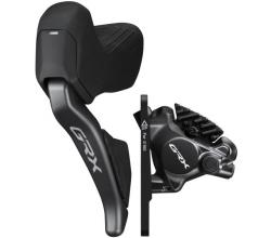 Тормоз гидравл диск Shimano RX825 GRX Di2, передний (левая тормозная ручка/шифтер ST-RX825 2-быстрый, BR-RX810, гидролиния 1000мм)