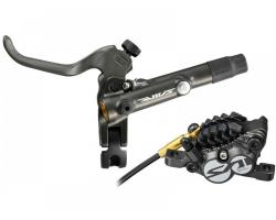 Тормоз гидравл. дисковое Shimano M820 SAINT переднее (левая ручка, 4-поршн калипер, гидролиния 1000мм)