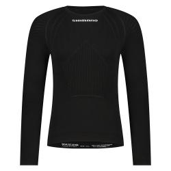 Термобілизна-базовий шар Shimano VERTEX long sleeves, чорна, розм. S-M
