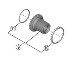 Барабан задньої втулки Shimano FH-M8110/ M7110