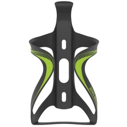 Фляготримач LEZYNE CARBON TEAM CAGE Чорний матовий/Зелений Y14
