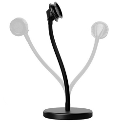 Підставка на стіл з рухомим штативом для кріплення телефона FIDLOCK VACUUM flex desk, чорний