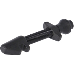 TUBELESS VALVE DT SWISS ALU BLACK 26-35MM