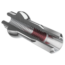 Ніпелі DT SWISS Алюміній 2.0 x 15мм х 100шт Squorx Pro Head RED