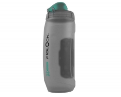 Антибактеріальна фляга з конектором та базою FIDLOCK TWIST bottle 590мл., прозорий / чорний