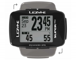 GPS компьютер LEZYNE SUPER PRO GPS SMART LOADED Чорний Y13