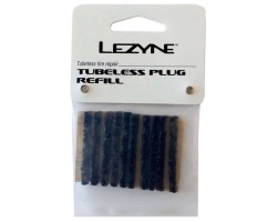 Рем. комплект джгутів LEZYNE TUBELESS PLUG REFILL (10шт), Чорний Y13