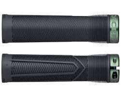 Гріпси RACE FACE CHESTER, 31 мм, Хомут (BLACK) Чорний, Грип (FOREST GREEN) Лісовий Зелений (Гумові)