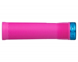 Гріпси RACE FACE CHESTER, 31 мм, Хомут (MAGENTA) Пурпуровий, Грип (TURQUOISE) Бірюзовий (Гумові)