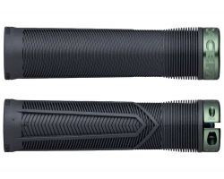 Гріпси RACE FACE CHESTER, 34 мм, Хомут (BLACK) Чорний, Грип (FOREST GREEN) Лісовий Зелений (Гумові)