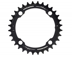 Зірка RACE FACE Narrow Wide, 104 BCD, 38T, 10-12 ск (MATTE BLK) Матова Чорна (Алюмінієва)